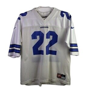 Vtg Nike Dallas Cowboys Emmitt Smith Large Football Jersey